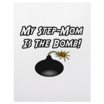 My Step-Mom Is The Bomb Customized Letterhead