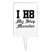 my stepmonster cake toppers