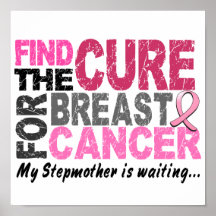 My Stepmother Is Waiting Breast Cancer Posters