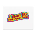 My Stickerbook postcards