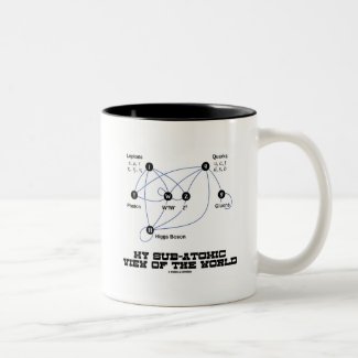 My Sub-Atomic View Of The World (Higgs Boson) Coffee Mugs