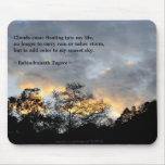 My Sunset Sky/ Tagore Quotes mousepads