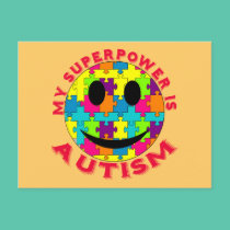 My Superpower is Autism! postcards