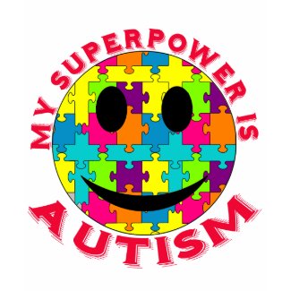 My Superpower is Autism! zazzle_shirt