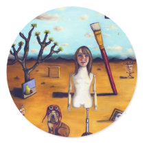 My Surreal Life Round Sticker