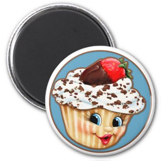 My Sweet Little Cupcake Refrigerator Magnet