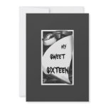 MY SWEET SIXTEEN PARTY BASH PERSONALIZED INVITATION