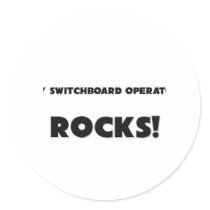 MY Switchboard Operator ROCKS! stickers