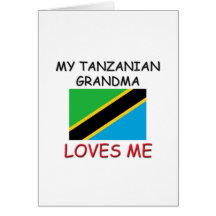 My Tanzanian Grandma Loves Me Cards