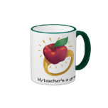 My teacher's a gem! coffee mugs