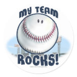 My Team Rocks Sticker