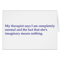 My therapist says cards