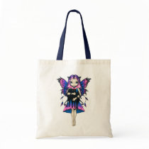 My Three Kitties cat fairy Bag by strangeling My Three Kitties cat fairy Bag