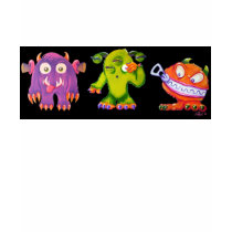 My Three Monsters t-shirts