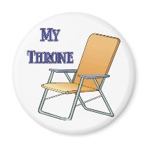 My Throne magnets by thecamperslife My Throne magnets