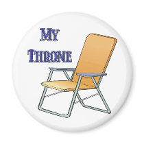 My Throne magnets by thecamperslife My Throne magnets