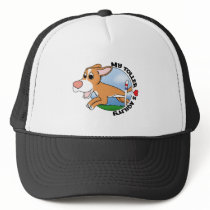 My Toller Loves Agility hats by MenagerieMayhem My Toller Loves Agility hats