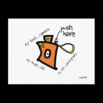 My Tool, My Art My Muse - photography postcards