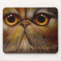 MY TORTI PERSIAN CAT Mousepad