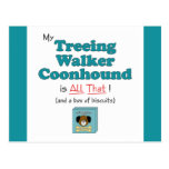 My Treeing Walker Coonhound is All That! Postcards