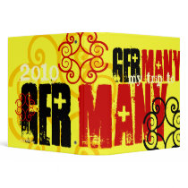 "My Trip to Germany 2010" German Celtic Flag Binders