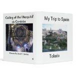 My Trip to Spain Avery Binder