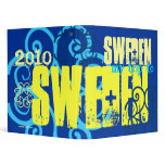 "My Trip to Sweden 2010" Swedish Celtic Flag binders