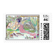 my tropical fantasia postage