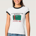 My Turkmenistani Grandma Loves Me t-shirts
