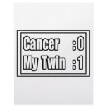 My Twin Beat Cancer (Scoreboard) Custom Letterhead