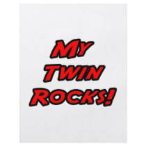 My Twin Rocks flyers by Shirts_For_Twins My Twin Rocks flyers