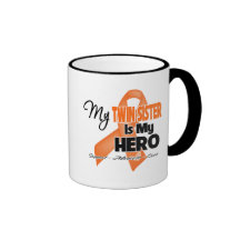 My Twin Sister  is My Hero - Leukemia Mug