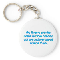 My Uncle's Wrapped (Blue) Keychains