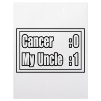 My Uncle Beat Cancer (Scoreboard) Letterhead Design