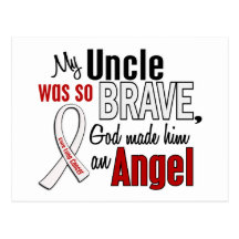 My Uncle Is An Angel Lung Cancer Postcards