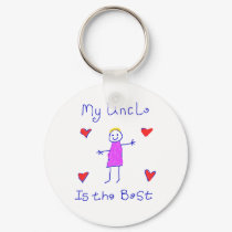 My Uncle is the Best keychains by ChocolateJava My Uncle is the Best keychains