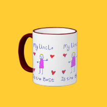 My Uncle is the Best mugs by ChocolateJava My Uncle is the Best mugs