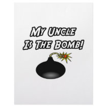My Uncle Is The Bomb Letterhead Design