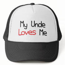My Uncle Loves Me hats by AuntandUncleGifts My Uncle Loves Me hats