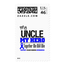 My Uncle, My Hero Colon Cancer Stamp