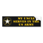 My Uncle Serves In The Army Bumper Sticker