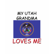 My Utah Grandma Loves Me t-shirts