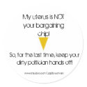 My Uterus - Customized - Customized stickers