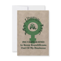 My Uterus, Inc Personalized Invite