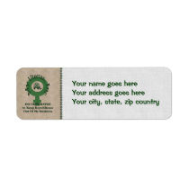 My Uterus, Inc Return Address Label