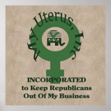 My Uterus, Inc Posters