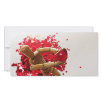 My Valentine - I offer you my heart photo cards