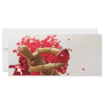 My Valentine - I offer you my heart rack cards