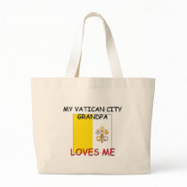 My Vatican City Grandpa Loves Me bags