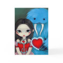 "My Very Strange Valentine" Greeting Card by strangeling "My Very Strange Valentine" Greeting Card